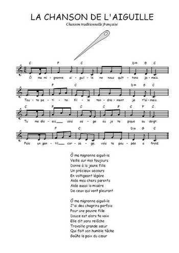 La chanson de l'aiguille